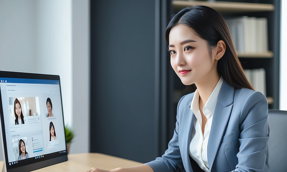 オンライン面接で印象を整える。画面越しでも伝わる眉アートメイクのポイント