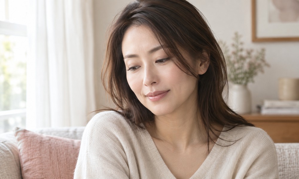 リップアートメイク後に色が薄い？経過の見方と相談の目安のイメージ